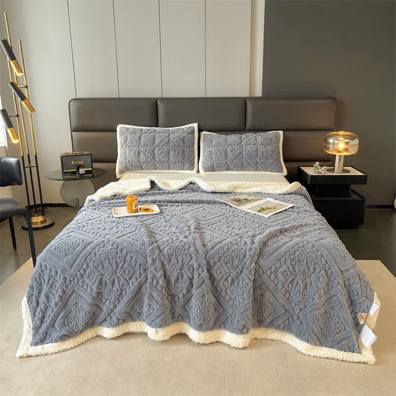 Luxury Floral Duvet Cover Blanket