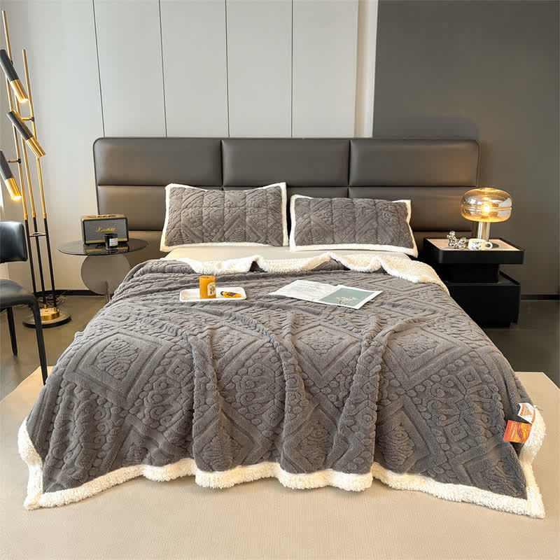 Luxury Floral Duvet Cover Blanket