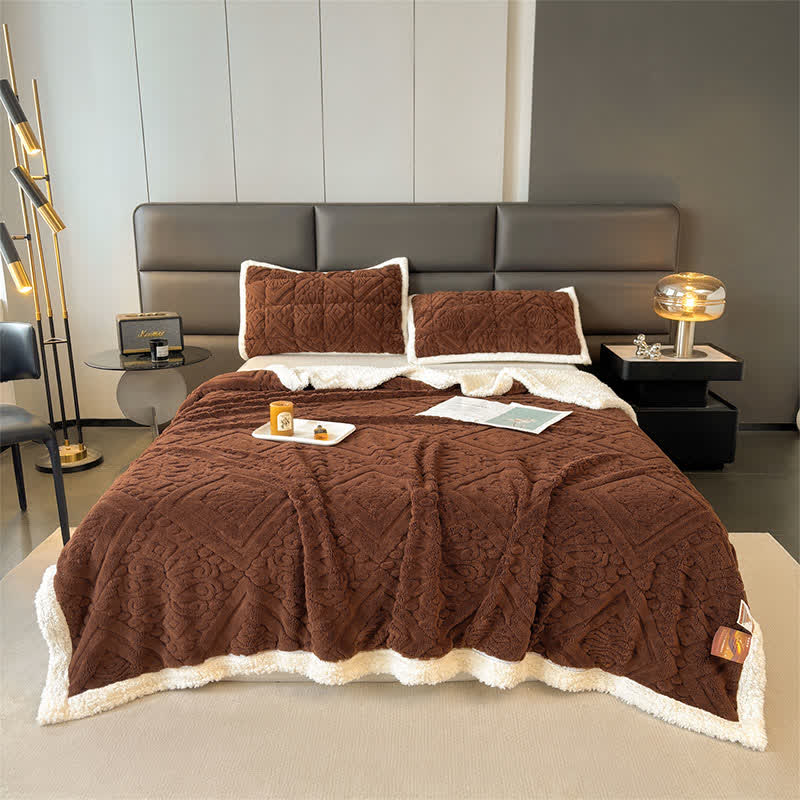 Luxury Floral Duvet Cover Blanket