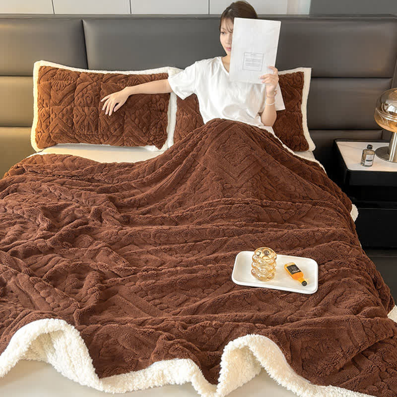 Luxury Floral Duvet Cover Blanket