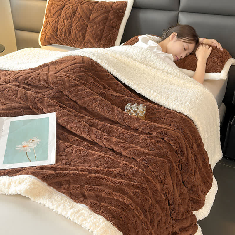 Luxury Floral Duvet Cover Blanket