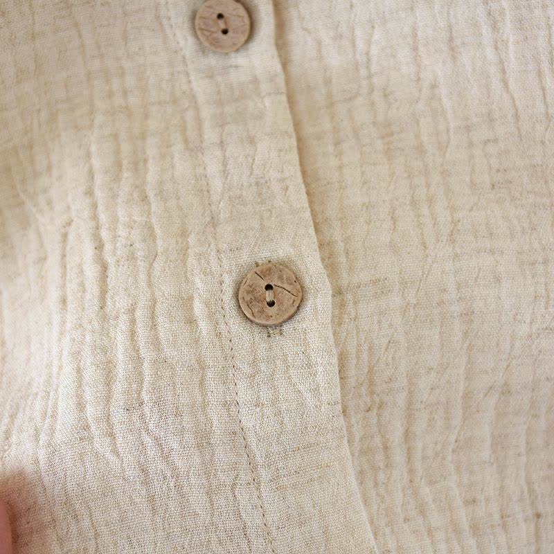 Matching Minimalist Cotton Linen Pajama Jammies