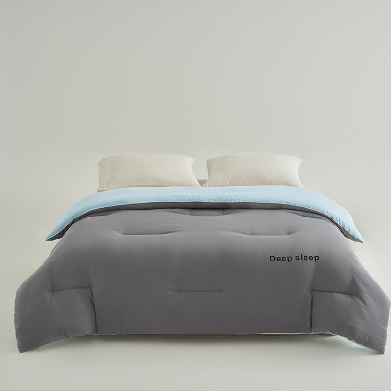 Deep Sleep Letter Printed Comforter