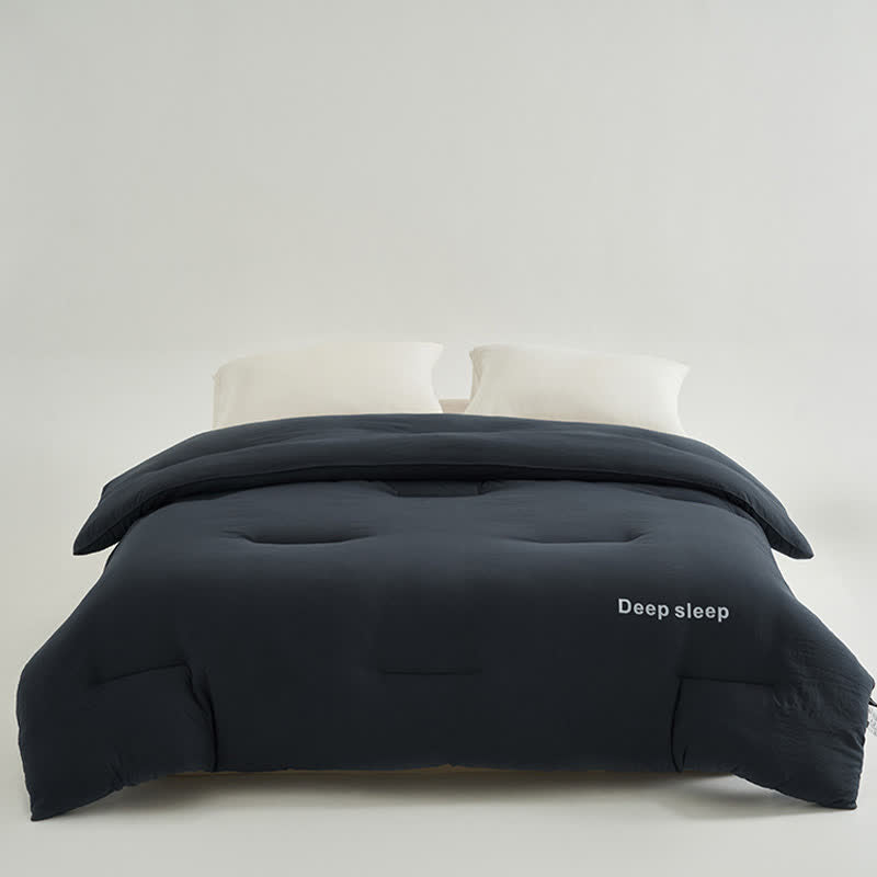 Deep Sleep Letter Printed Comforter