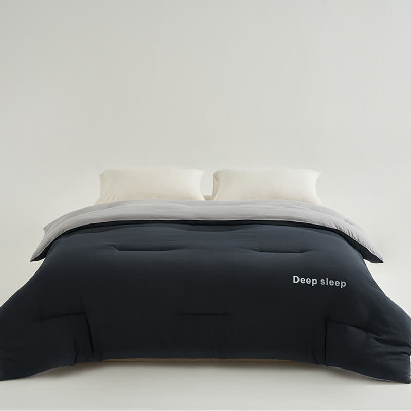 Deep Sleep Letter Printed Comforter