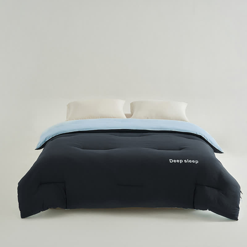 Deep Sleep Letter Printed Comforter