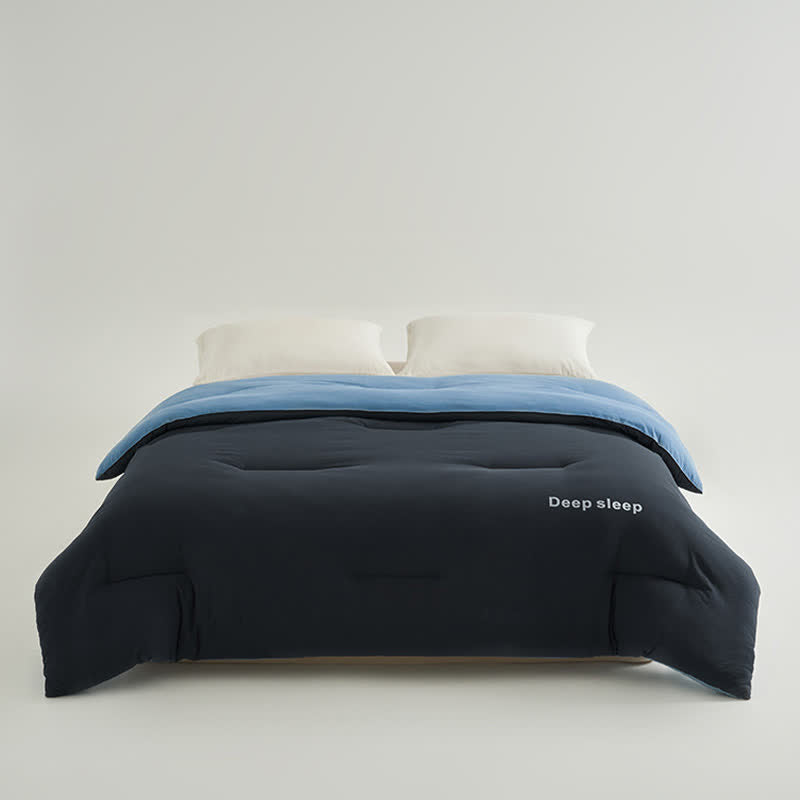 Deep Sleep Letter Printed Comforter