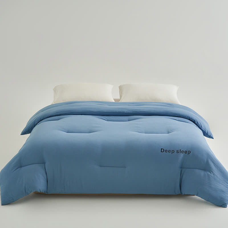Deep Sleep Letter Printed Comforter