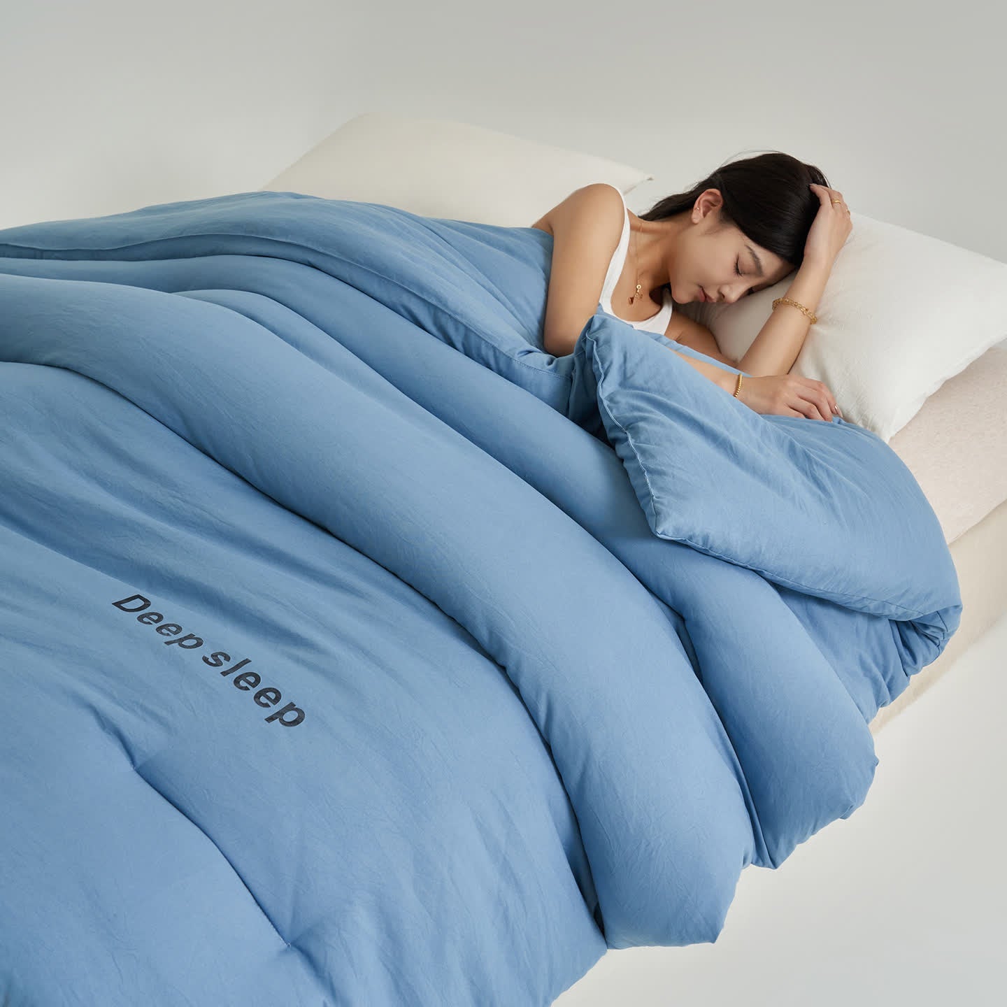 Deep Sleep Letter Printed Comforter