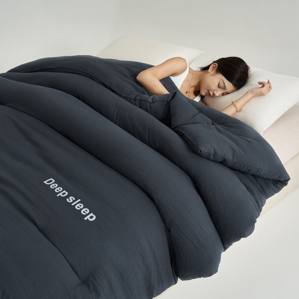 Deep Sleep Letter Printed Comforter