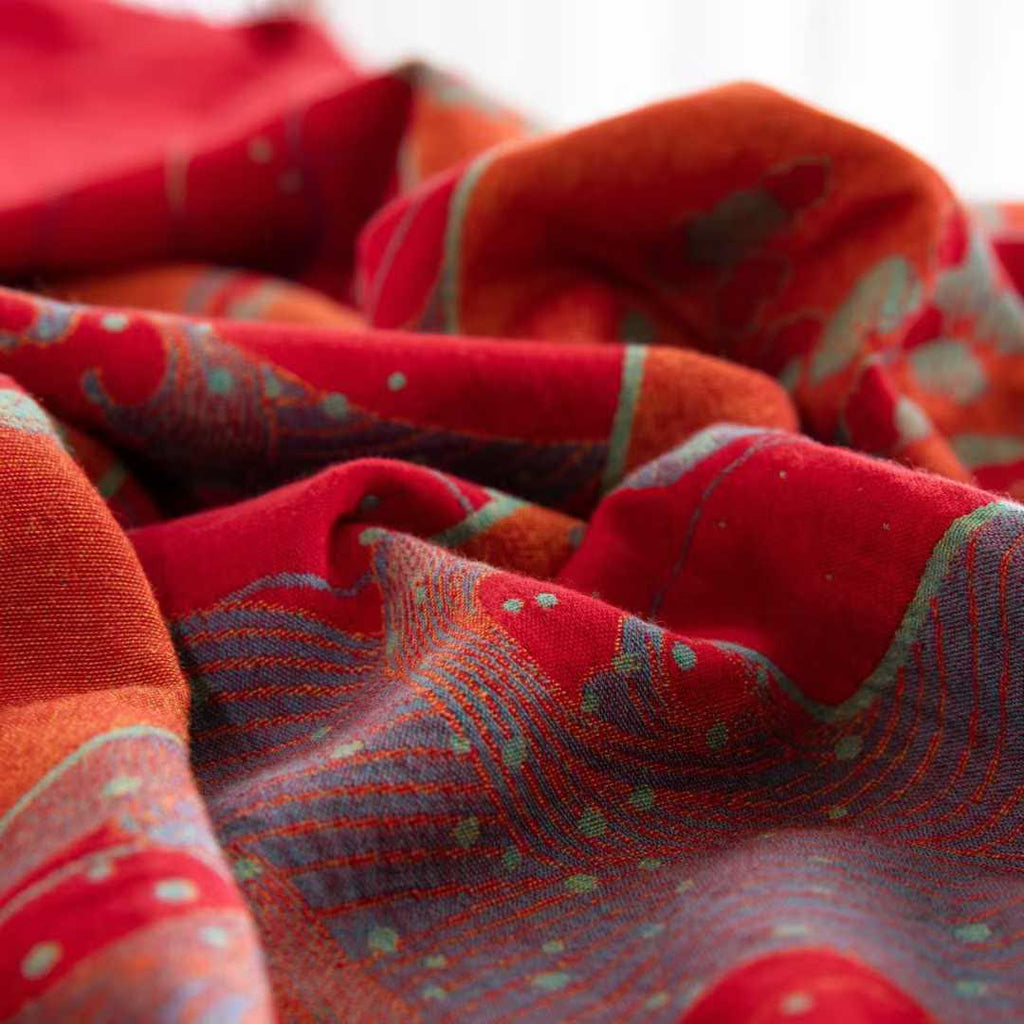 Oriental Sea Moon Cotton Bedding Set(4pcs)