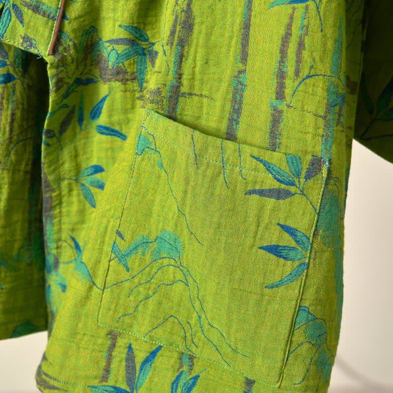 Bamboo Cotton Gauze Kimono Loungewear Set