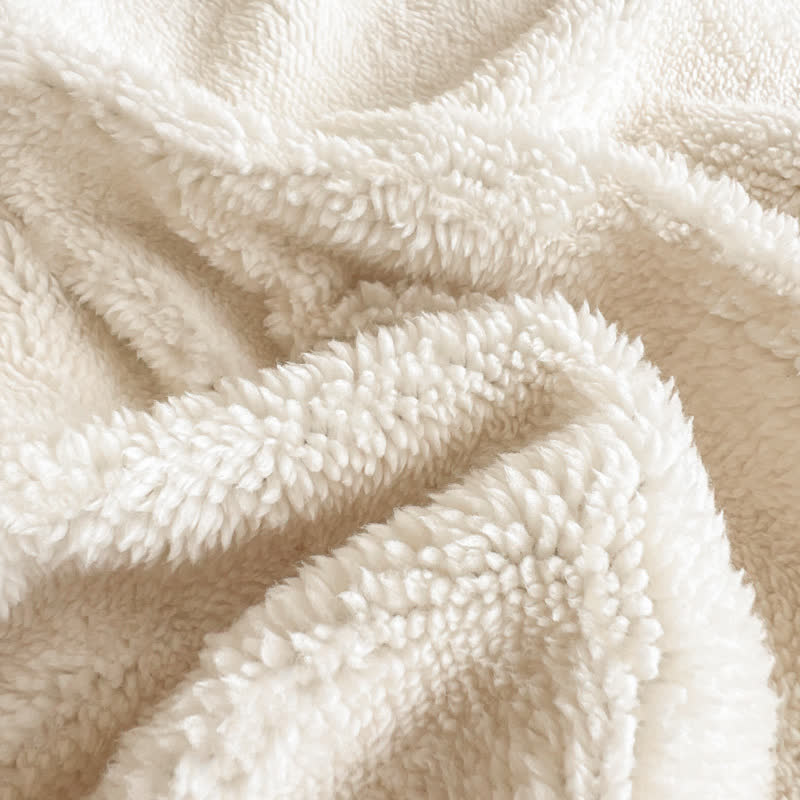 Butterfly Jacquard Warm Throw Blanket